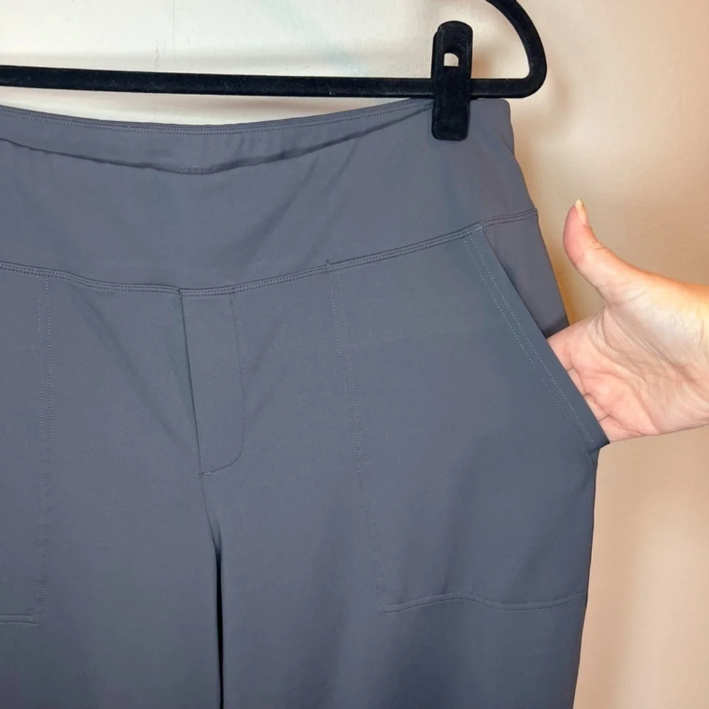 G4Free EverGoing Loose High Rise Business Casual Pants Pockets Stretch Yoga  XXL